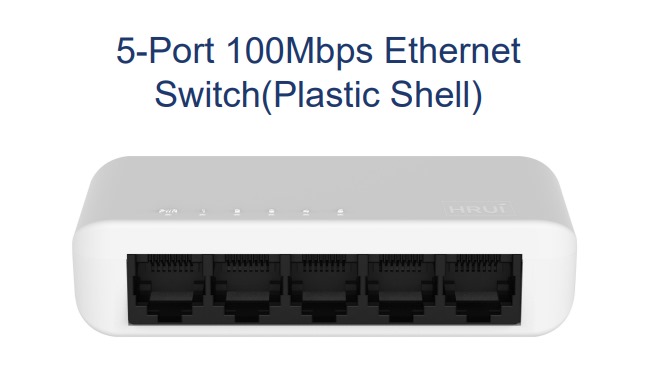 5-Port 100Mbps Ethernet Switch